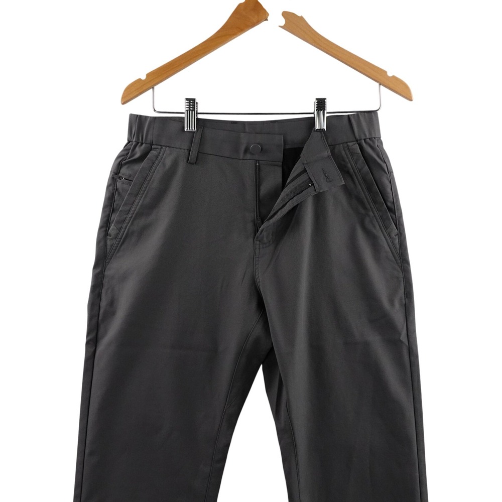 Jack Archer Men Charcoal Chino Pants Size 30x30 Zip Fly Stretch Performance‎